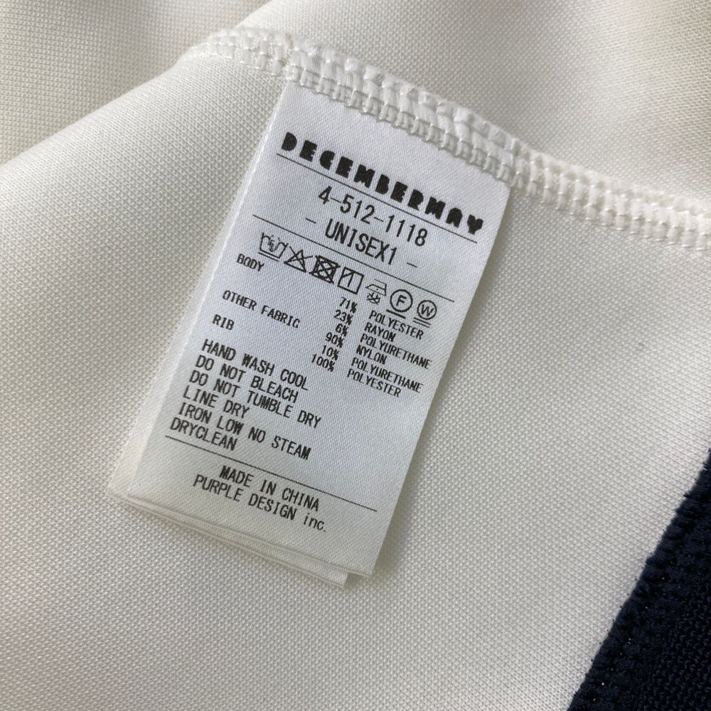 サイズ：UNISEX 1 DECEMBERMAY ディセンバーメイ 長袖プルオーバー