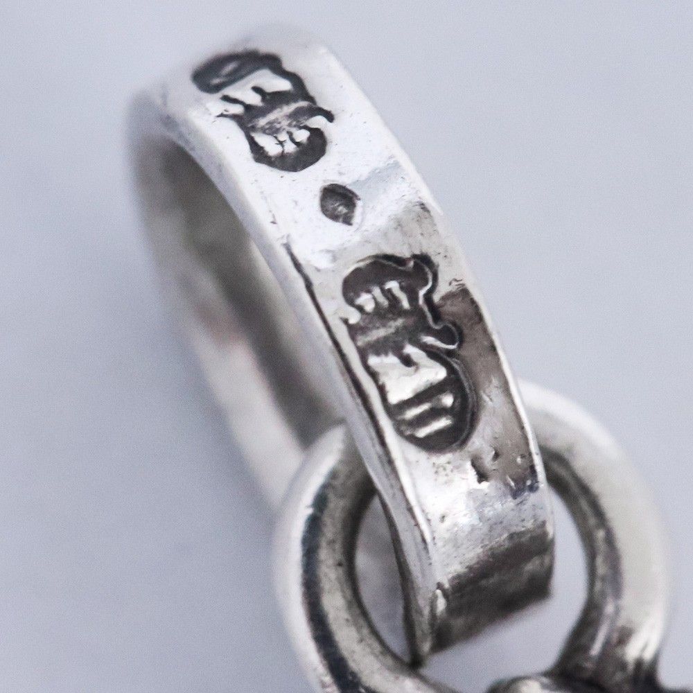 CHROME HEARTS CHクロスベビーファットチャーム with 2P ブルー