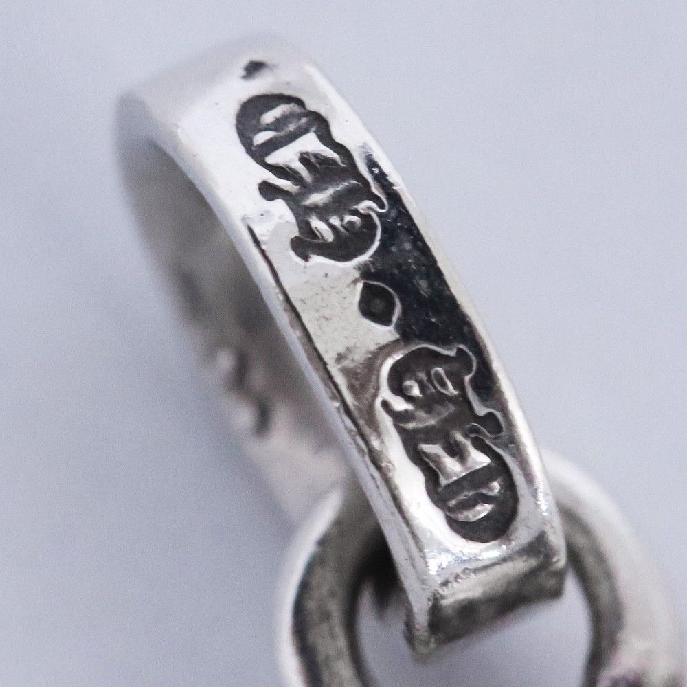 CHROME HEARTS CHクロスベビーファットチャーム with 2P ブルー