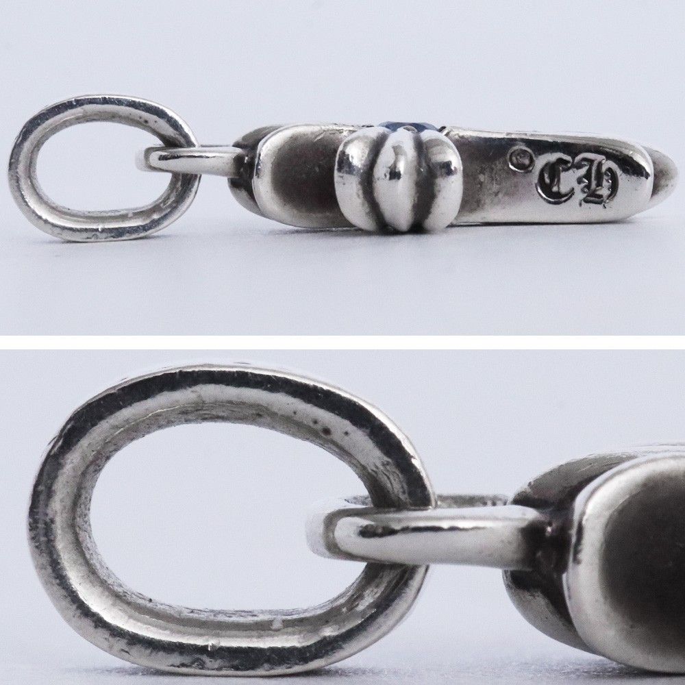 CHROME HEARTS CHクロスベビーファットチャーム with 2P ブルー