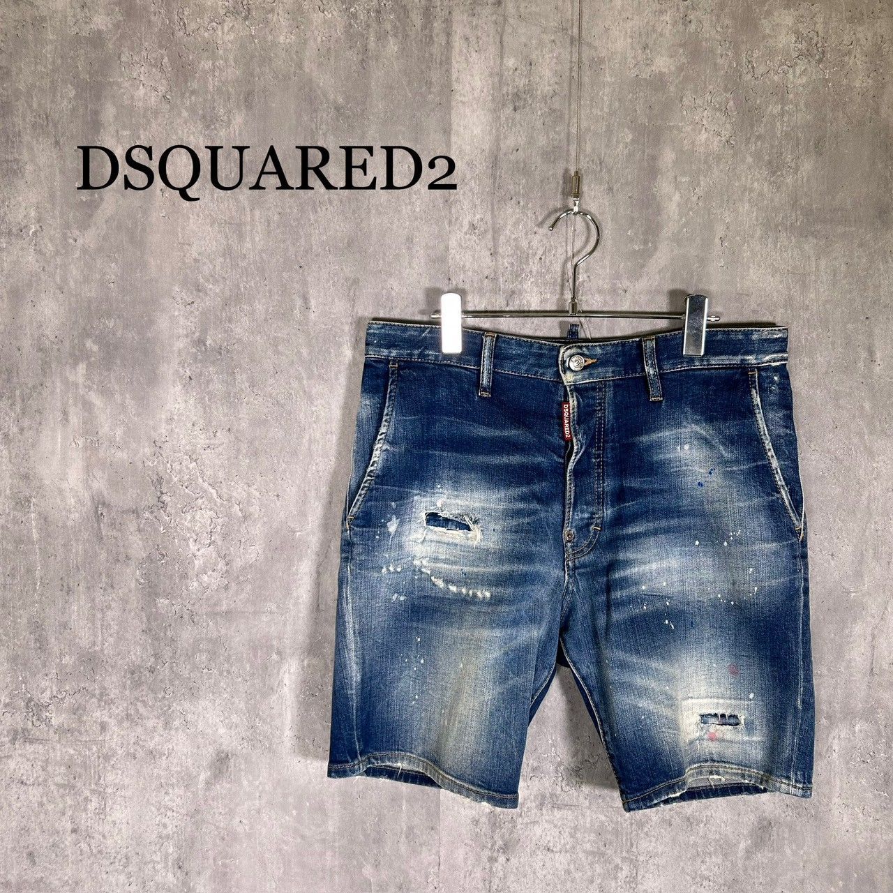 DSQUARED2』ディースクエアード (48) デニムショートパンツ - メルカリ