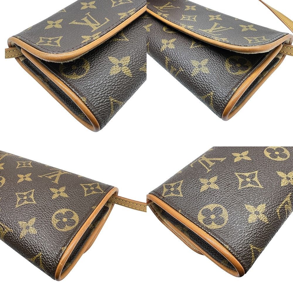 LOUIS VUITTON　ルイヴィトン　M51854　ポシェットツインPM　ポシェットツイン PM　モノグラム キャンバス　ブラウン　茶　ショルダーバッグ　肩掛け　斜め掛け　ミニバッグ　レディース 【ブランドギャラリー東心斎橋店】 LOUIS VUITTON（ルイ・ヴィトン） ルイ ヴィトン モノグラム