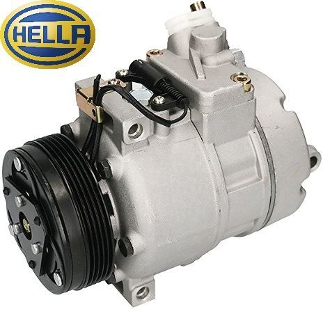 【M’s】 E53 BMW X5 3.0i 直6 HELLA エアコンコンプレッサー ACコンプレッサー A/Cコンプレッサー OEM パーツ 部品 社外 エックスファイブ SAV M54 M57 64526918000 (※要在庫確認)