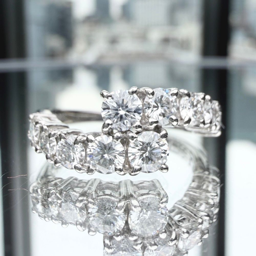 Pt900 TASAKI あこや真珠 ダイヤモンドリング5.82g Pt900 TASAKI ダイヤモンド0.92ct リング - メルカリ