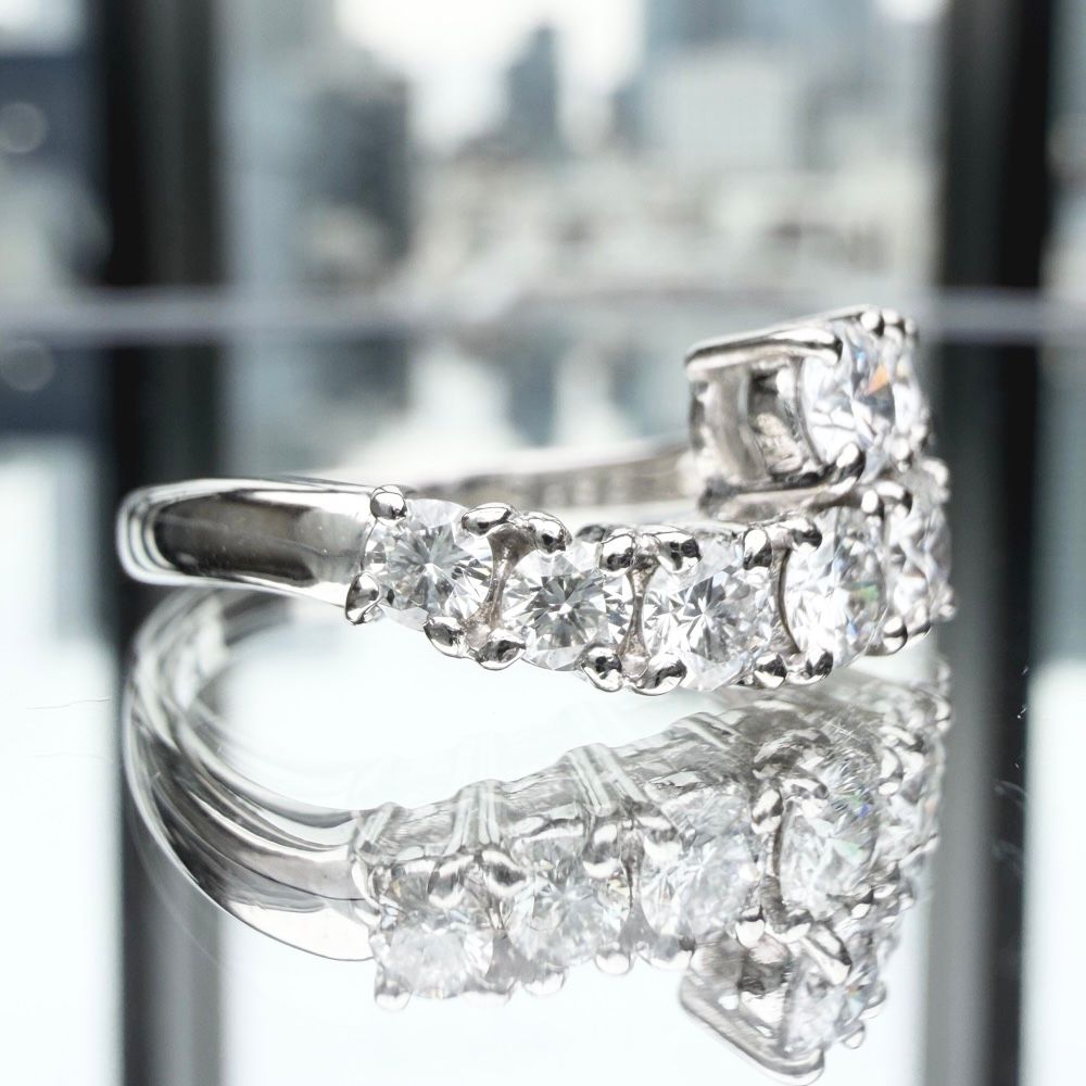 Pt900 TASAKI ダイヤモンド0.92ct リング - メルカリ