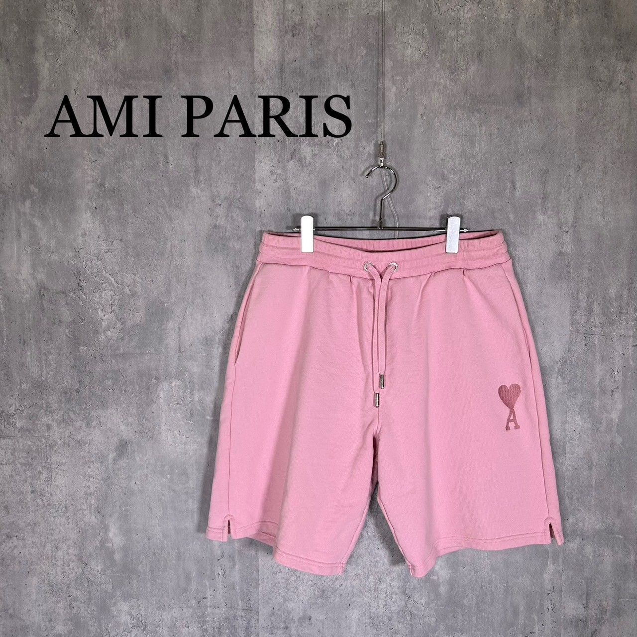 Ami paris』アミパリス (XL) スウェット ショートパンツ - メルカリ
