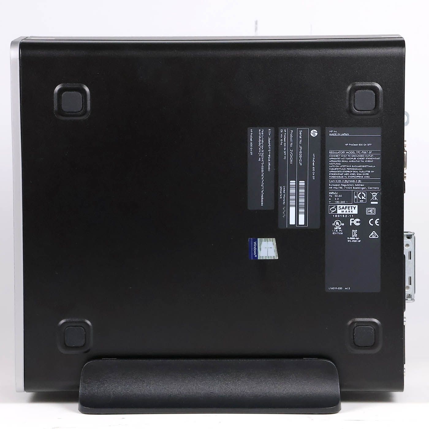 中古 HP ProDesk 600 G4 SSD搭載 Win11 - メルカリ