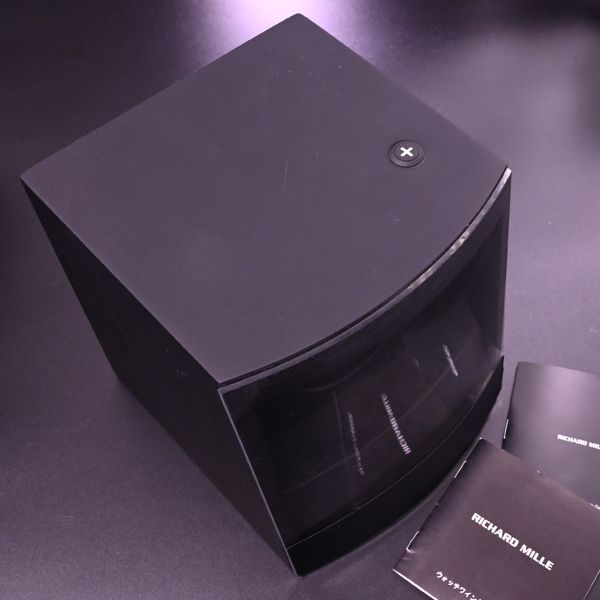 本物 リシャールミル 極希少 電動開閉式 ウォッチワインダー