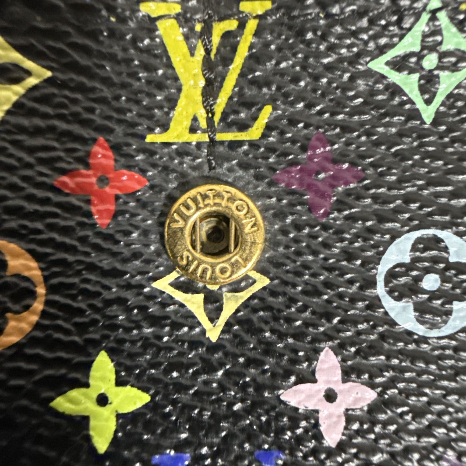LOUIS VUITTON マルチカラー ポルトフォイユ サラ 美品 - メルカリ