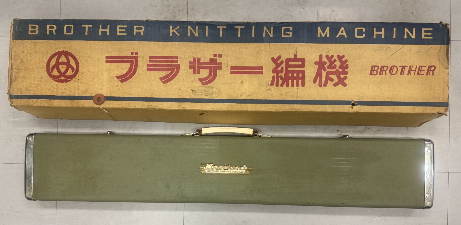 【レトロ】ブラザー編機　ジャンク品