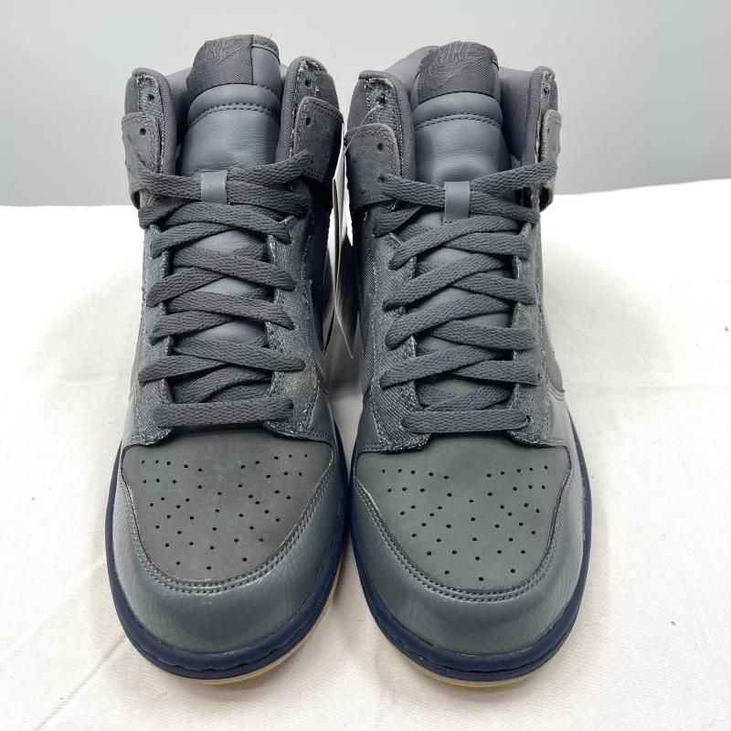 【中古】【デッドストック】NIKE DUNK HI DELUXE Graphite サイズ26cm 312032-001 スニーカー グレー ナイキ ダンク[17][240017765285] 中古】【デッドストック】NIKE DUNK HI DELUXE Graphite サイズ26cm