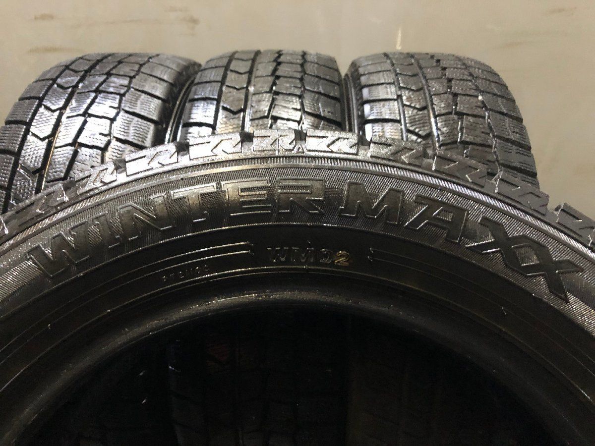 DUNLOP WINTER MAXX WM02 185/60R15 15インチ スタッドレス 4本 22年製 バリ溝 シエンタ ヤリス フィット グレイス ヴィッツ等　(KTF506) DUNLOP WINTER MAXX WM02 185/60R15 15インチ スタッドレス 4本 22年製