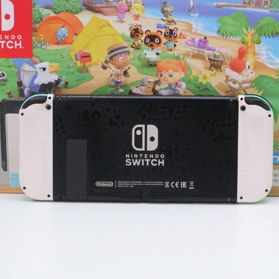 switch 本体 どうぶつの森セット　ダウンロードソフト無し初期化済み ソフト無し】 限定版 ニンテンドースイッチ あつまれどうぶつの森