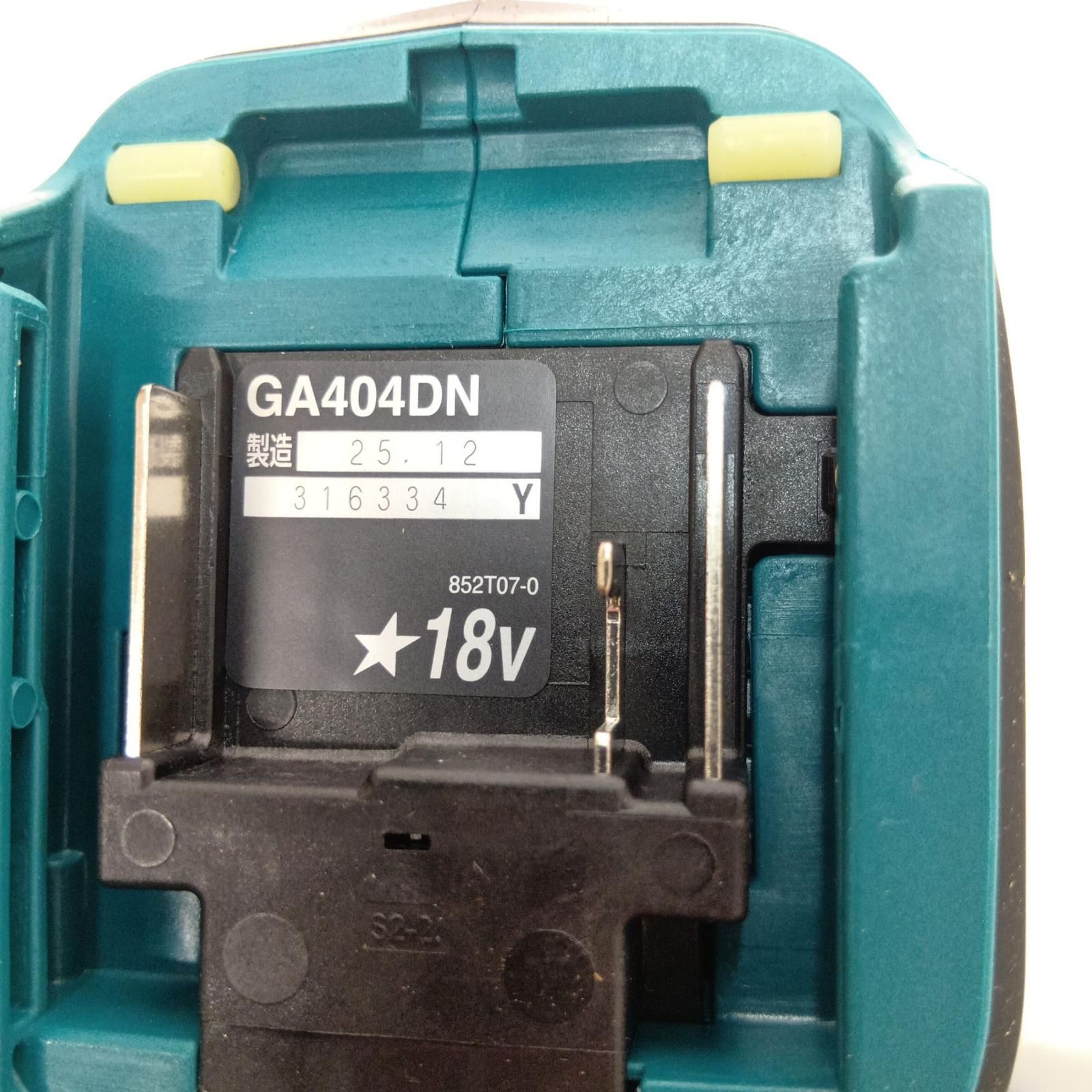 MAKITA マキタ 100mm充電式ディスクグラインダ 18V GA404DZN - メルカリ