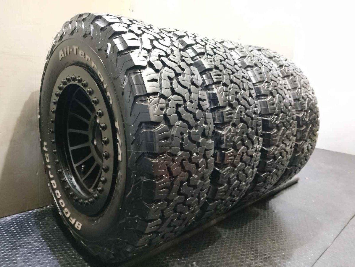 希少 BF Goodrich All-Terrain KO2 LT245/70R16 夏タイヤ ソリッドレーシング タービンZ1 16インチ 7J5HPCD139.7±0 ビートロック （VTP462MS） 希少 BF Goodrich All-Terrain KO2 LT245/70R16 夏タイヤ ソリッド