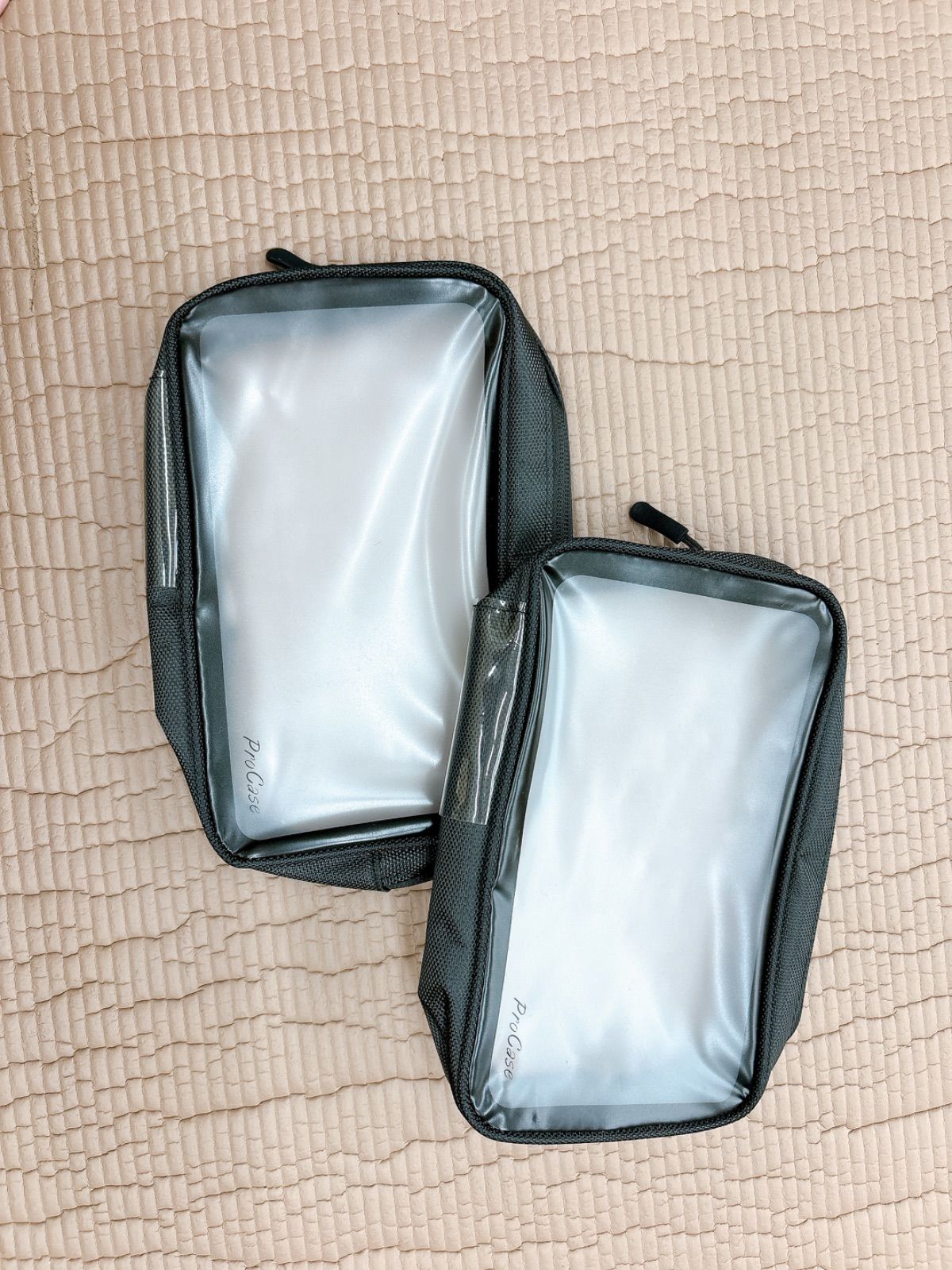 売り出し最激安 ProCase トラベルポーチ 「2個セット」トイレタリー 