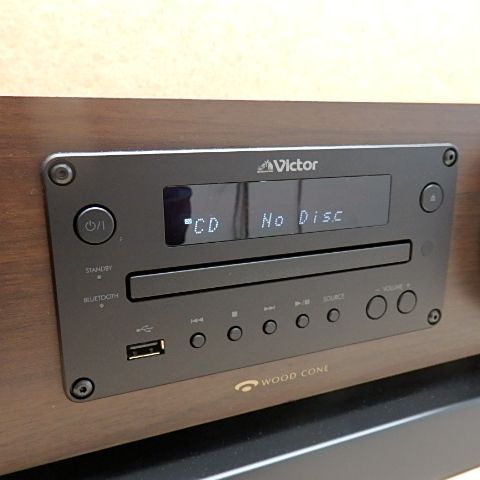Victor＞ EX-D6 ミニコンポ Bluetooth搭載＆オーディオボード 2023年製