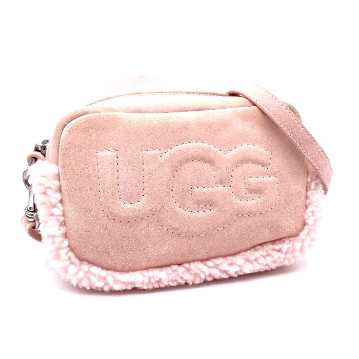 【中古】UGG アグ ボア スエード ショルダー バッグ eY10501A 中古】UGG アグ ボア スエード ショルダー バッグ eY10501A - メルカリ