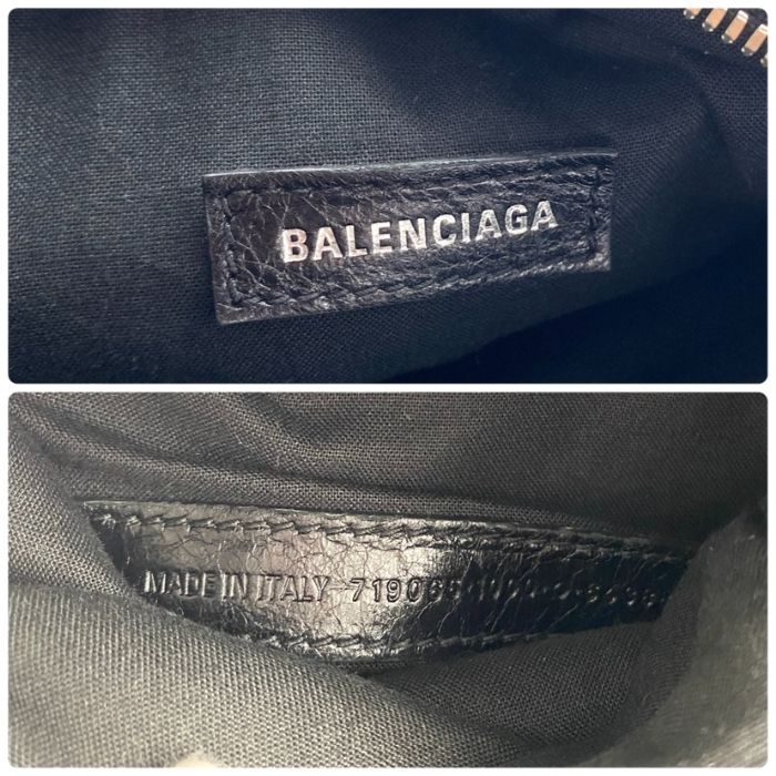 中古】美品 BALENCIAGA バレンシアガ ル カゴール レザー ショルダー