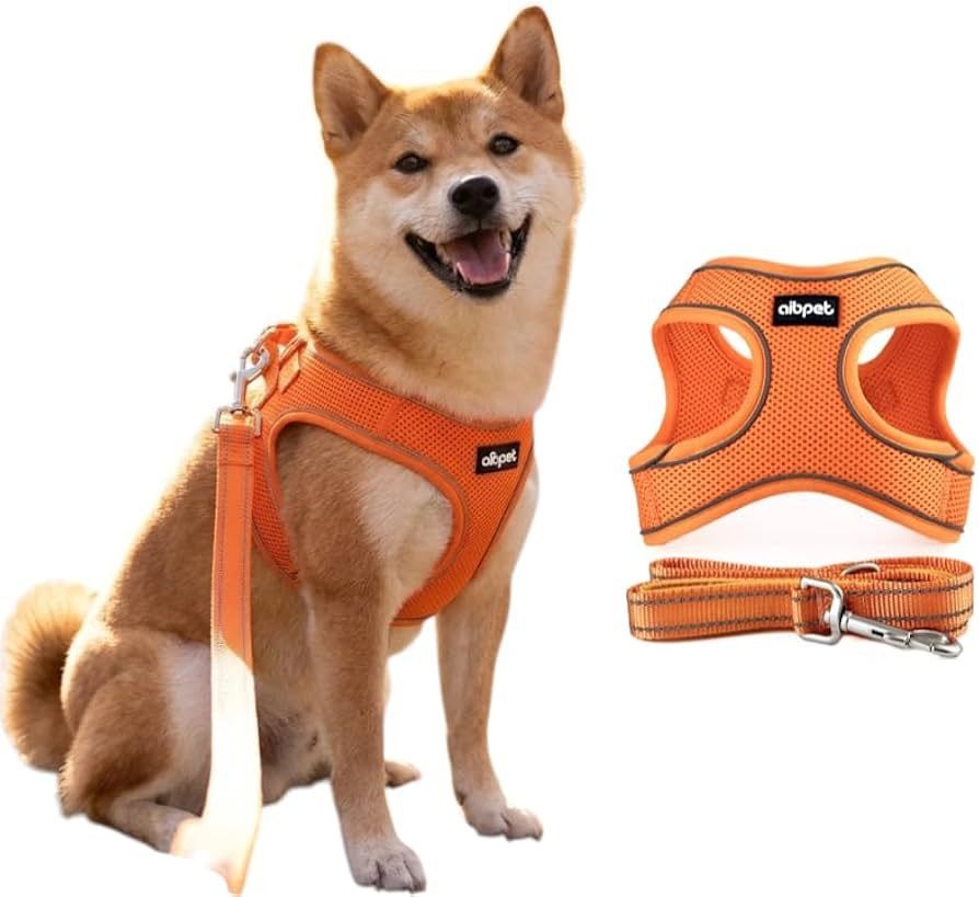 ハーネスリードセット　未使用 犬用ハーネス＆リードセット 超小型犬から全犬種対応 猫用ハーネス
