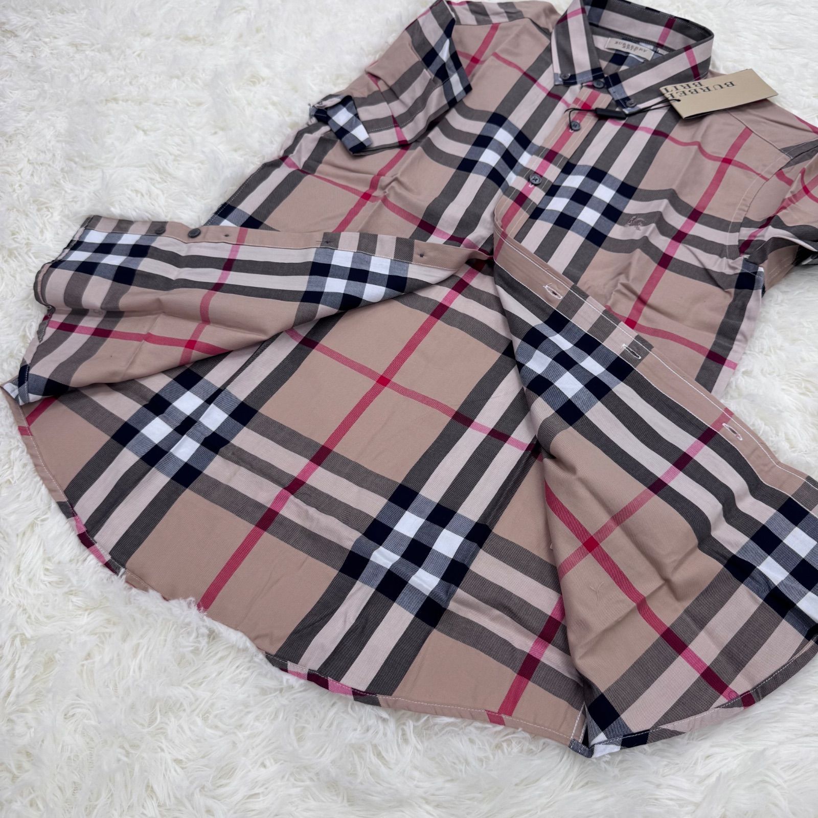 ✨NEWランク BURBERRY BRIT バーバリーブリット 半袖 メガチェック