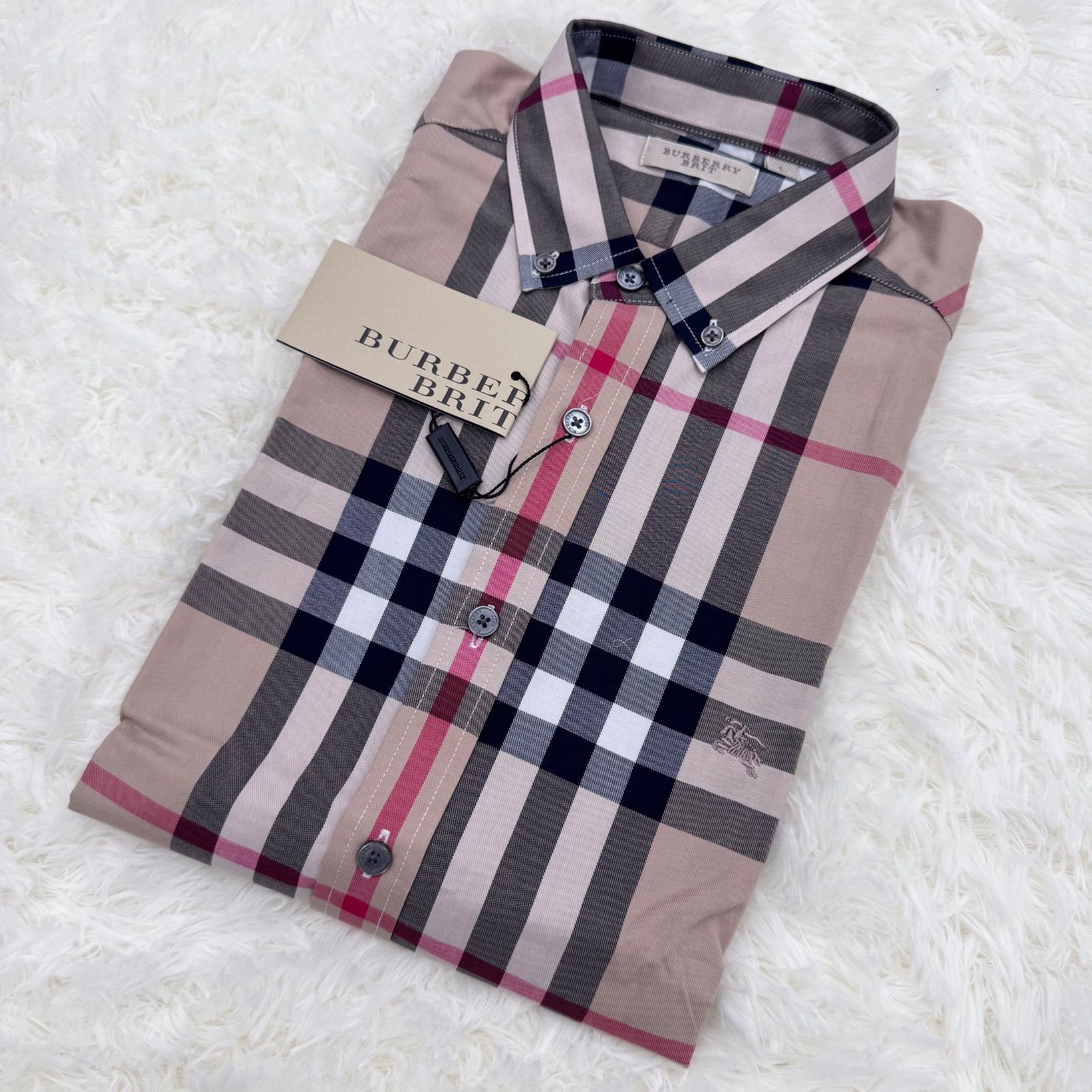 ✨NEWランク BURBERRY BRIT バーバリーブリット 半袖 メガチェック