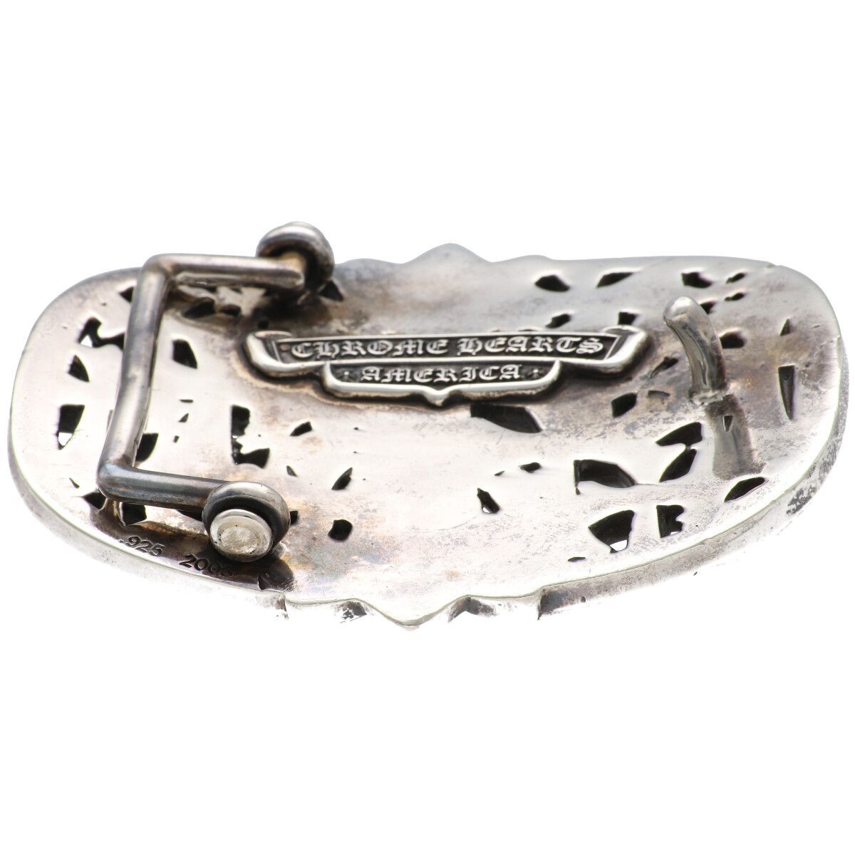 中古】 CHROME HEARTS クロムハーツ 1.5セメタリークロスバックル