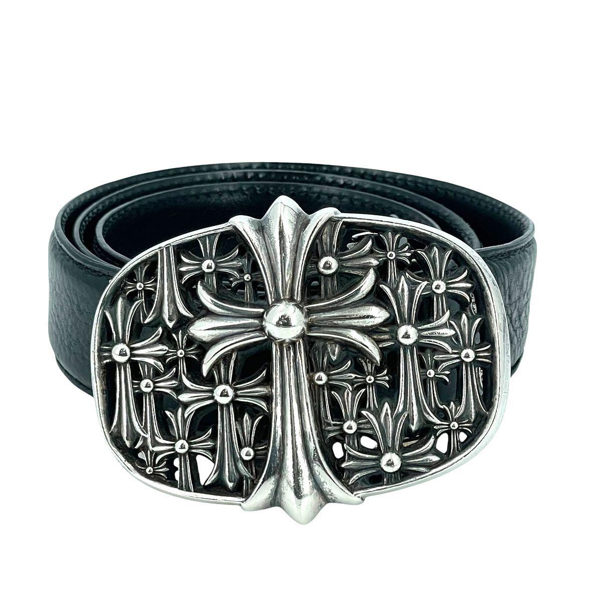 中古】 CHROME HEARTS クロムハーツ 1.5セメタリークロスバックル