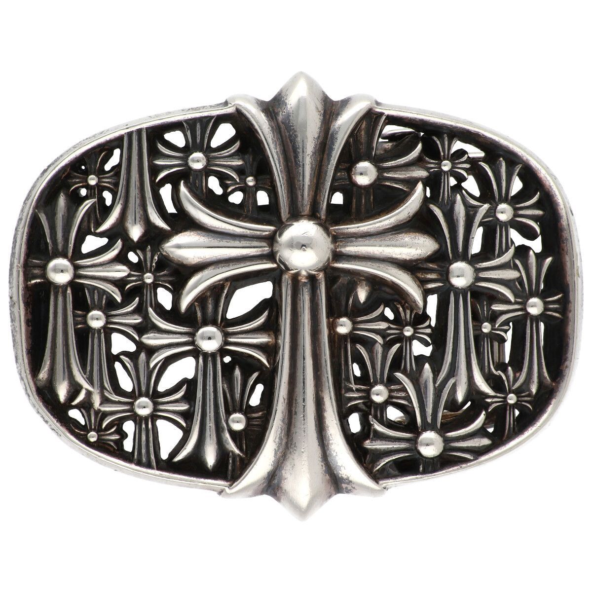 中古】 CHROME HEARTS クロムハーツ 1.5セメタリークロスバックル