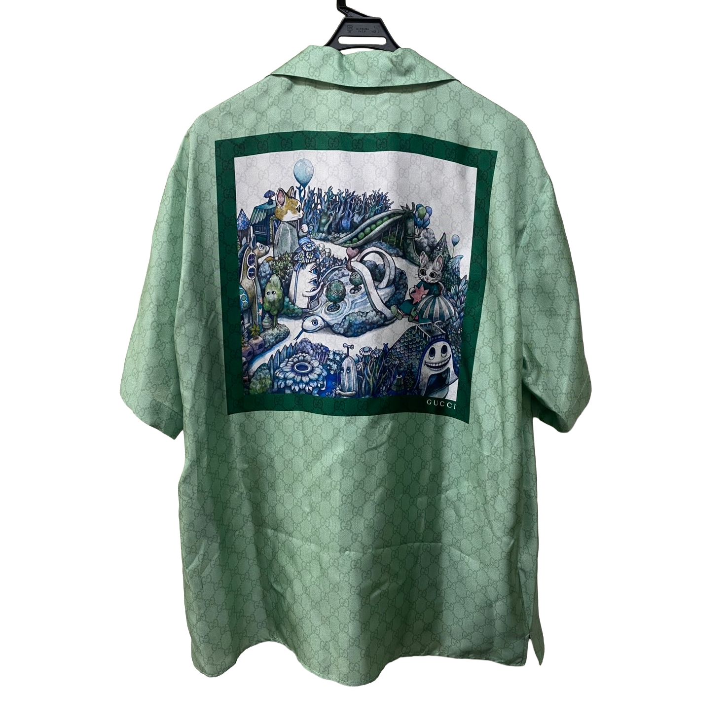 GUCCI グッチ×ヒグチユウコ コラボ シルクツイル シャツ 日本限定