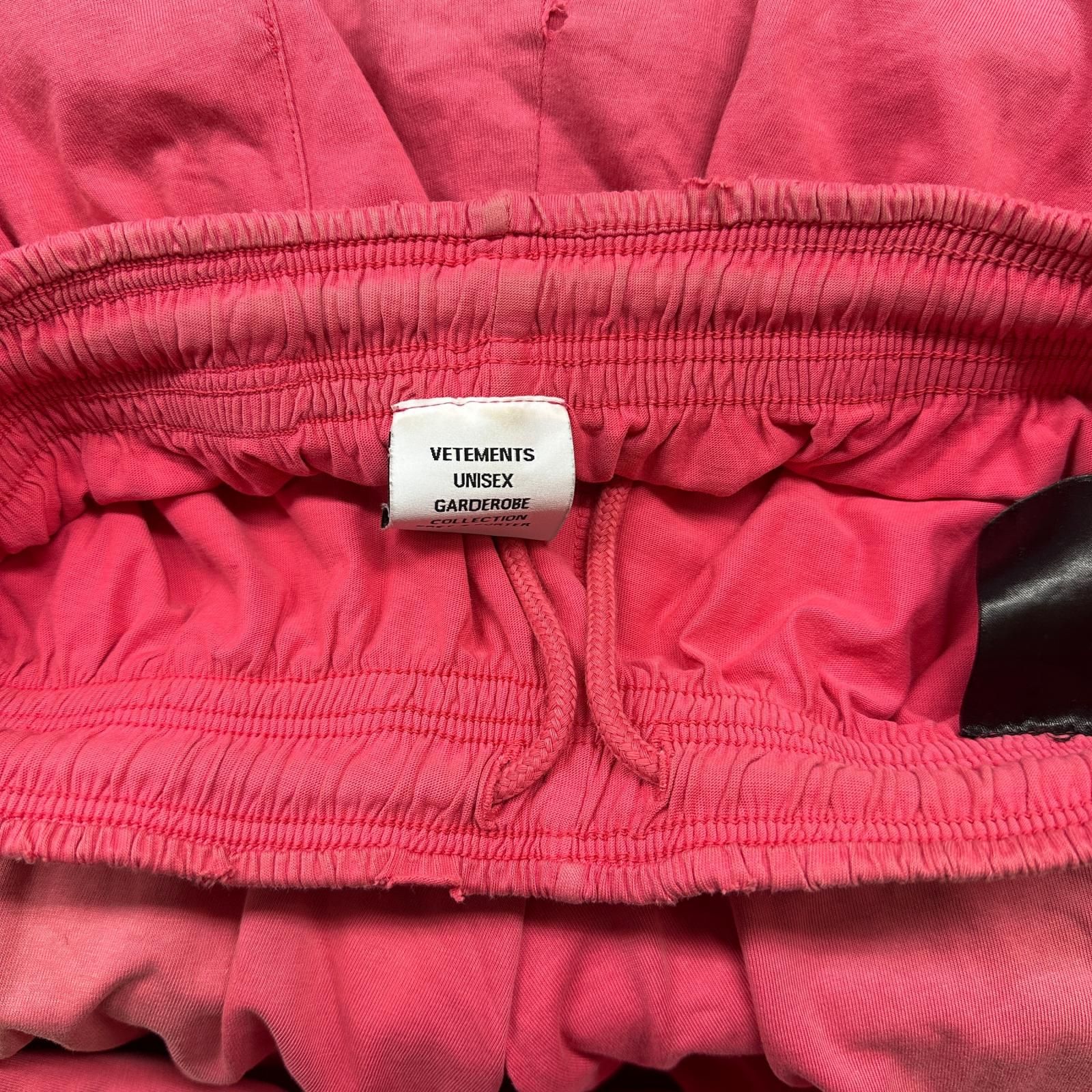 VETEMENTS ワイドスウェットパンツ イージーパンツ ヴェトモン 