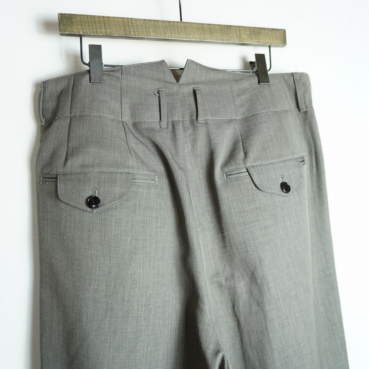 美品 25AW VOAAOV ヴォアーブ ROUTINE TUCK WIDE PANT VOPT-TYPEA 