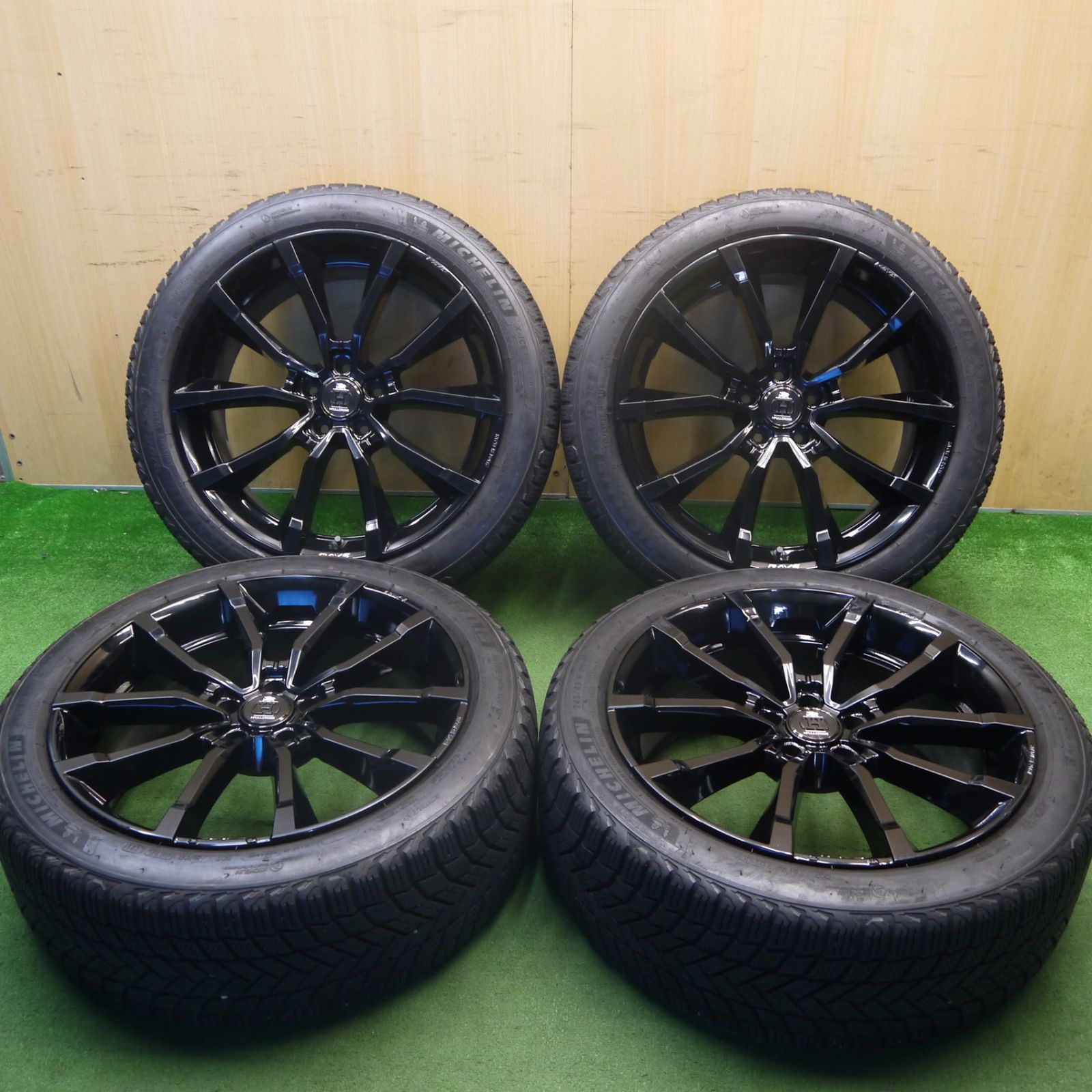 キレイ☆RAYS HFULLCROSS HC RV5 245/45R20 スタッドレス ミシュラン X 