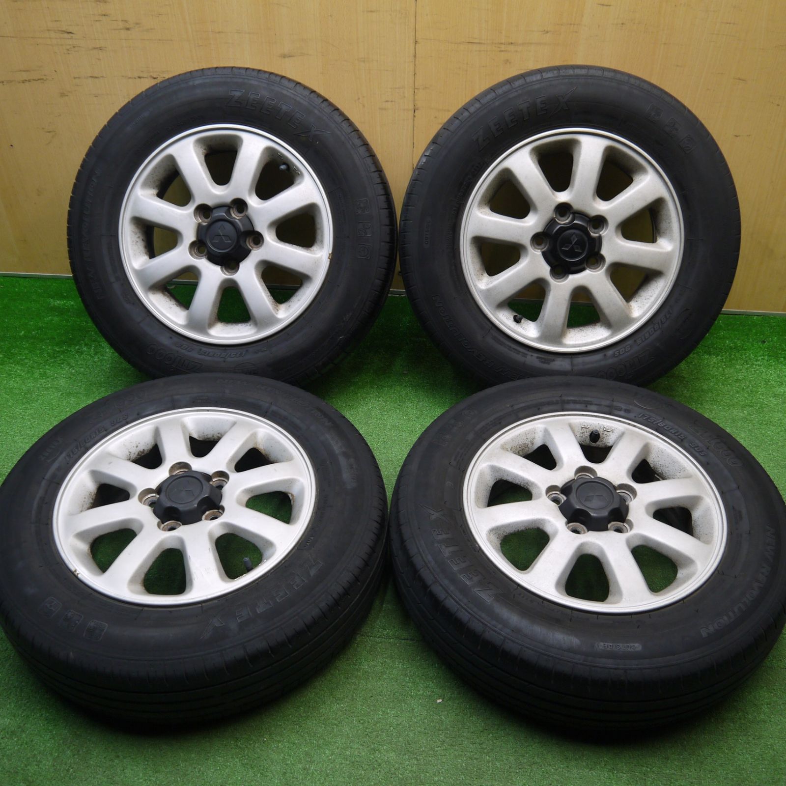 4本価格☆三菱 パジェロミニ 純正 175/80R15 ジーテックス ZTiooo NEW 