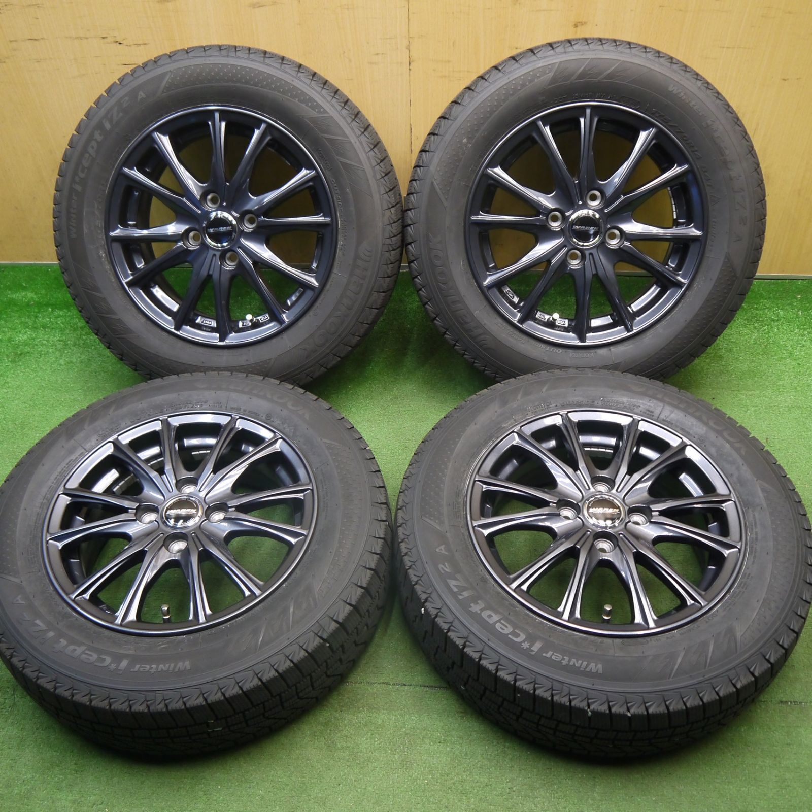 バリ溝 2021年製 ブリヂストン ブリザックVRX 155/65R13 ホイール