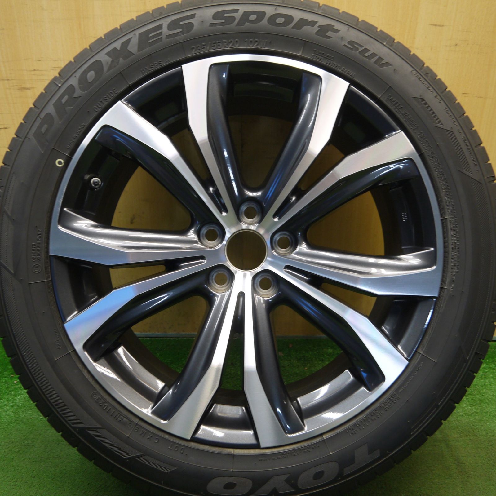 レクサス 中古ホイール レクサスRX450h 純正20インチホイール1本 中古 