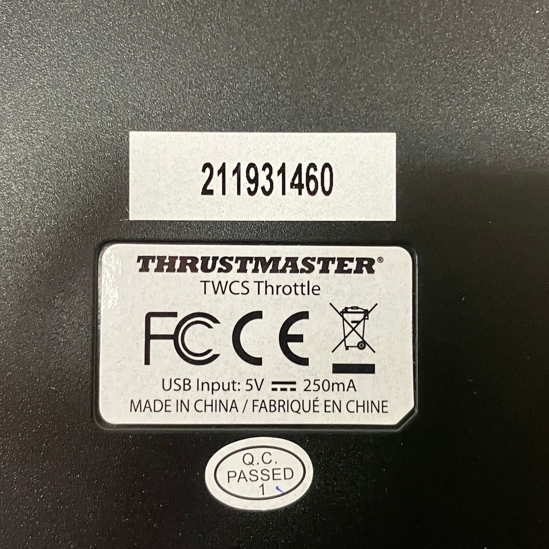 Thrustmaster T.16000M TWCS Throttle フライトシミュレーター