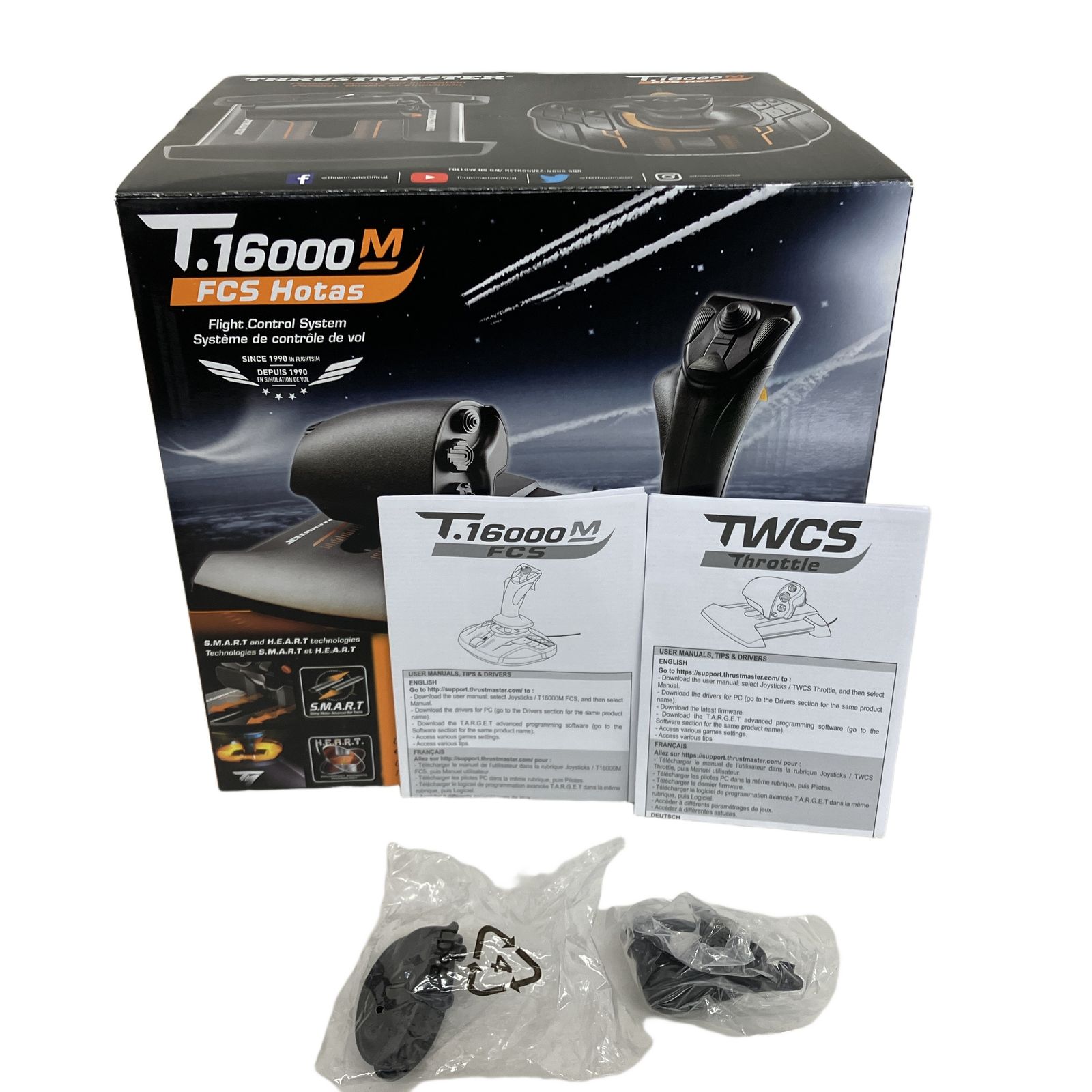 Thrustmaster スラストマスター TWCS スロットル 中古 Thrustmaster T.16000M TWCS Throttle フライトシミュレーター