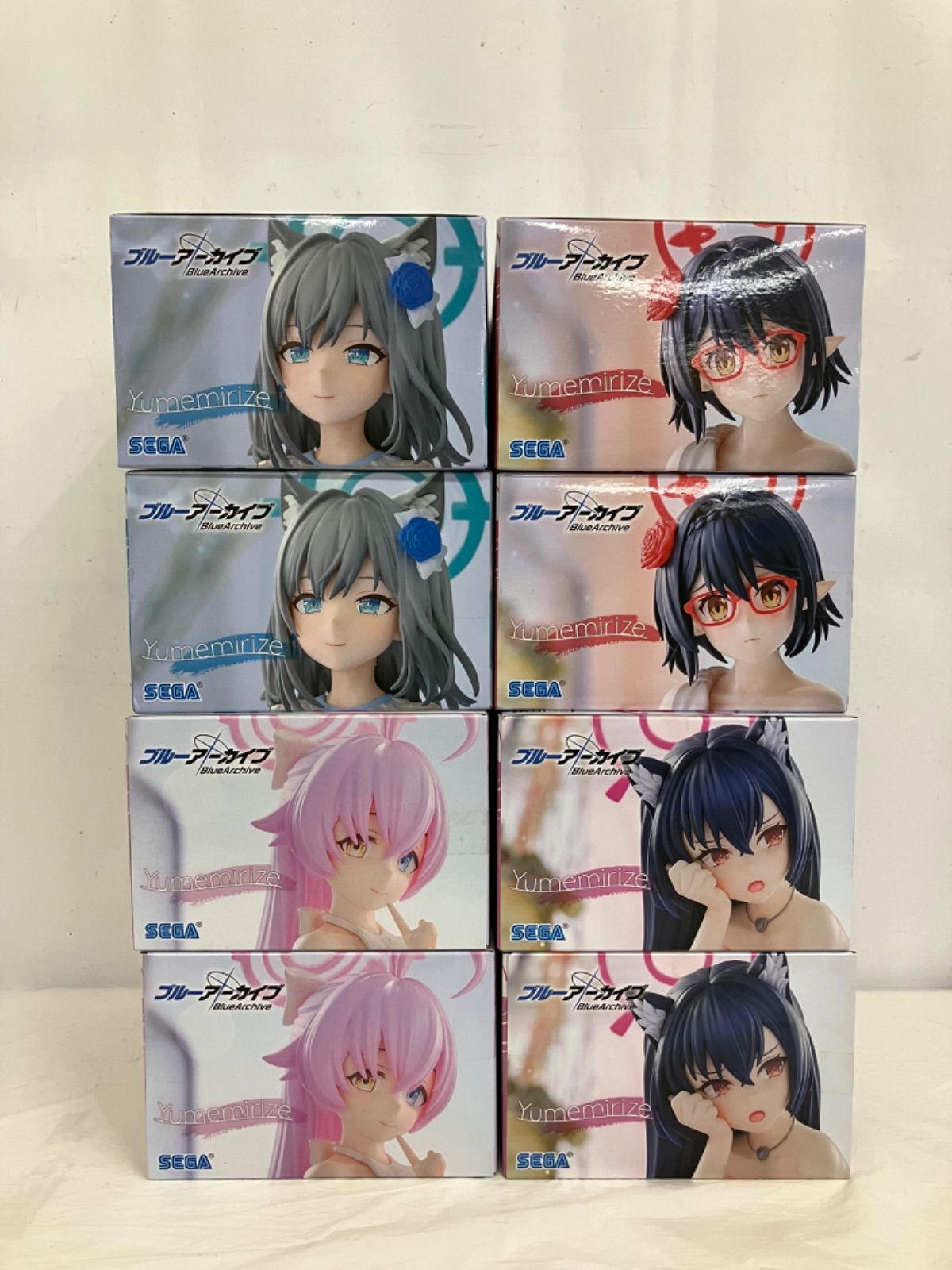 未開封 ブルーアーカイブ Yumemirize フィギュア シロコ アヤネ セリカ