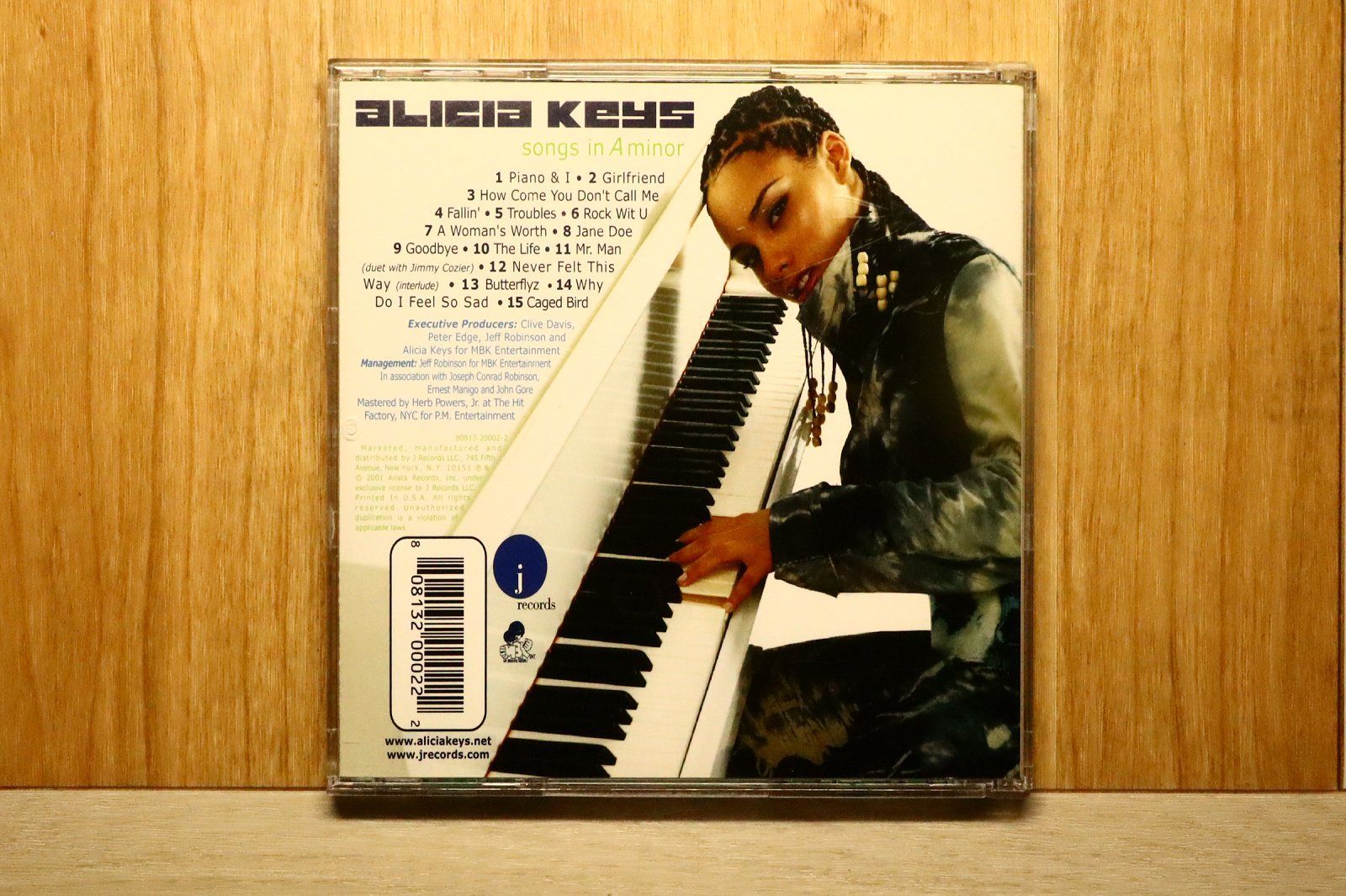中古CD☆アリシア・キーズ/Alicia Keys□ SONGS IN MINOR