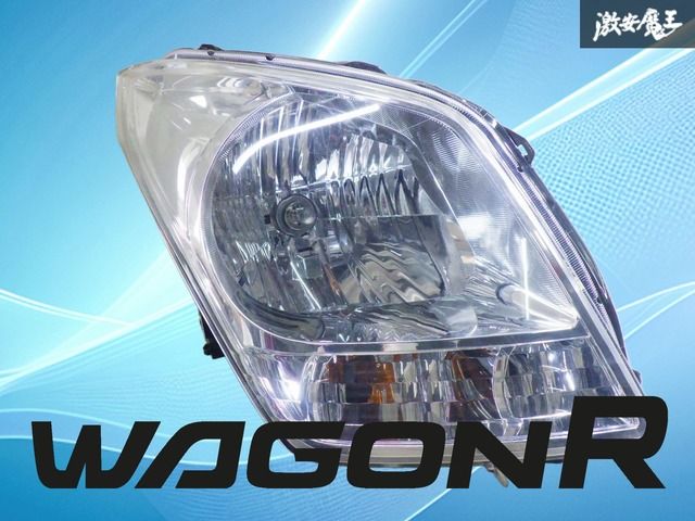 破損無し！】スズキ純正 MH23S ワゴンR ハロゲン ヘッドライト ヘッド 