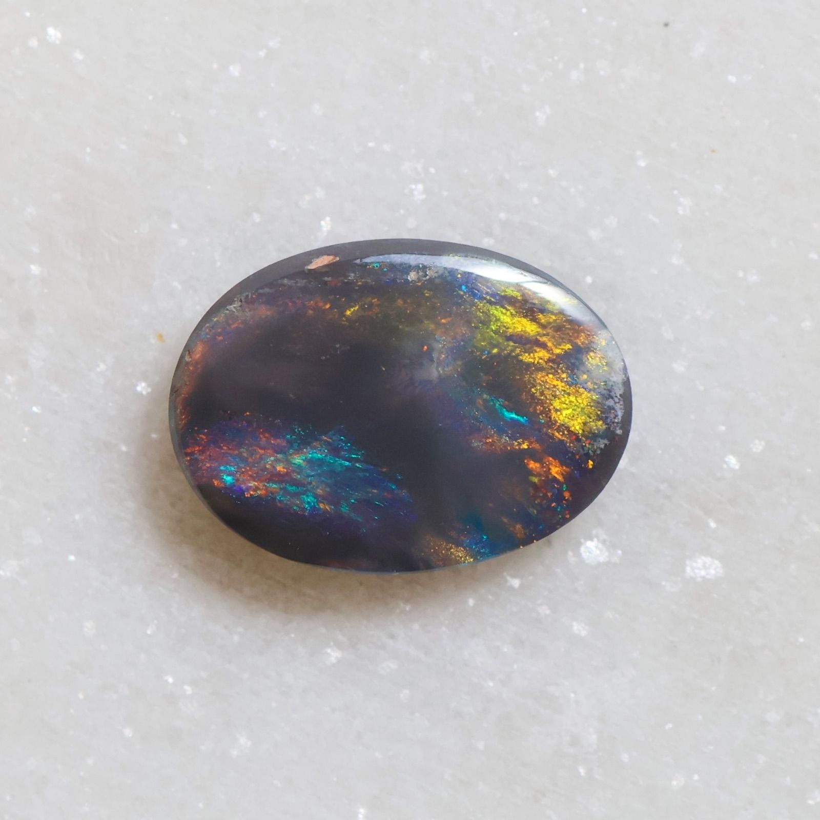 天然ブラックオパール 0.54ct オーストラリア産 天然オパール 天然石 