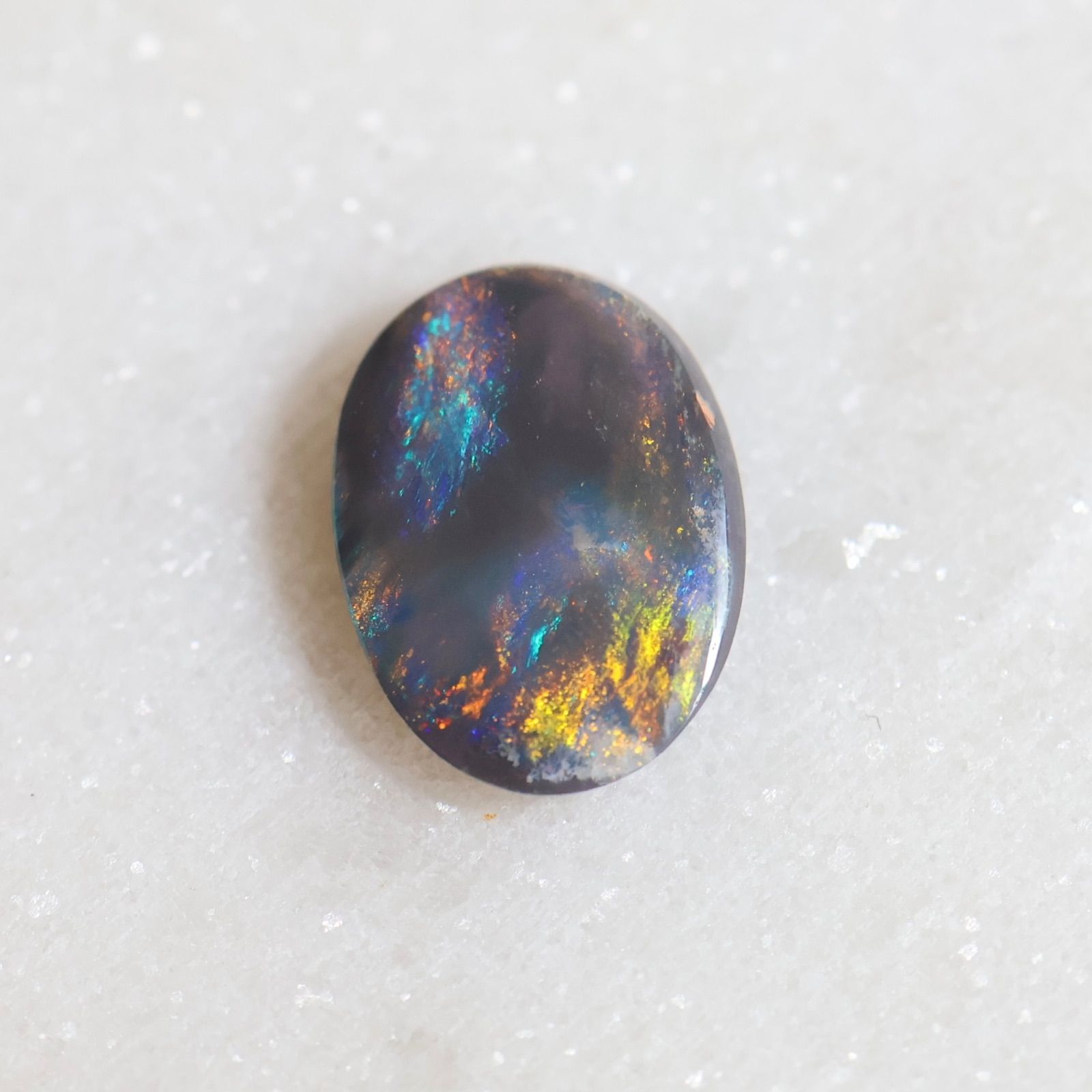 天然ブラックオパール 0.54ct オーストラリア産 天然オパール 天然石