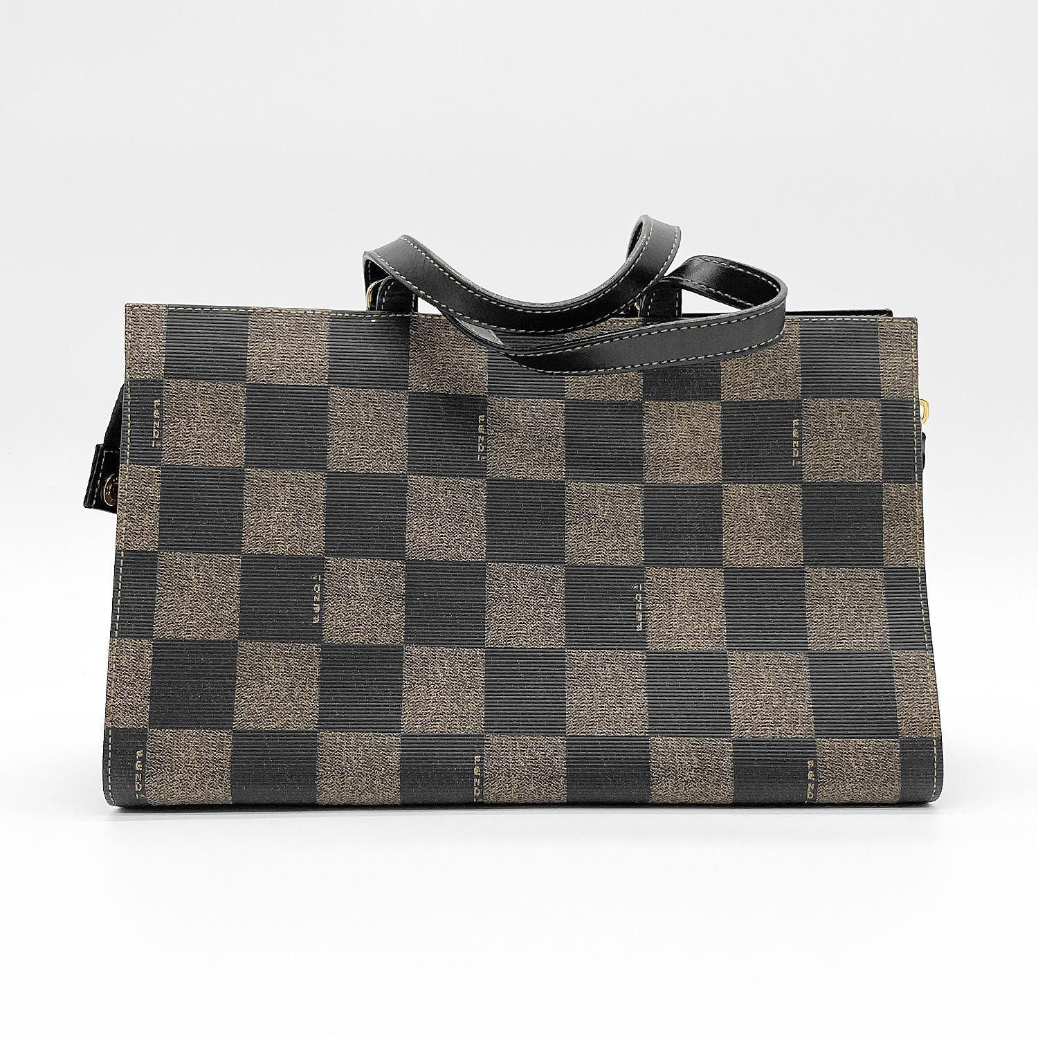 FENDI フェンディ 2WAYバッグ ショルダー ハンド ペカン ストライプ
