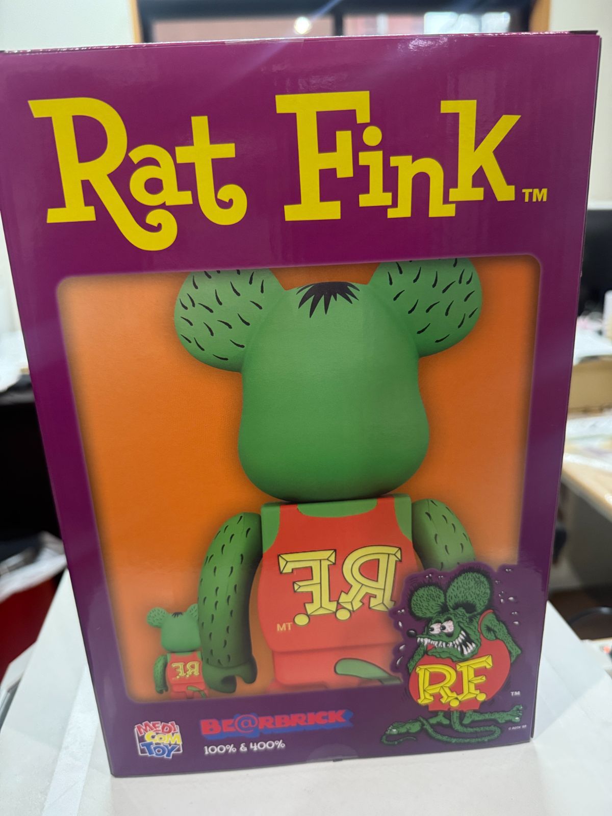 新品未使用】BE@RBRICK RAT FINK(TM) 100％ & 400 - メルカリ
