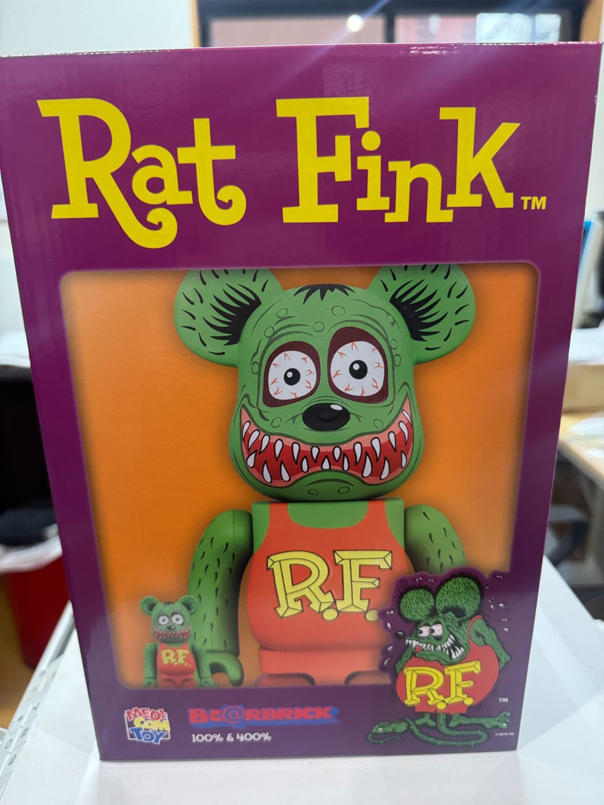 新品未使用】BE@RBRICK RAT FINK(TM) 100％ & 400 - メルカリ