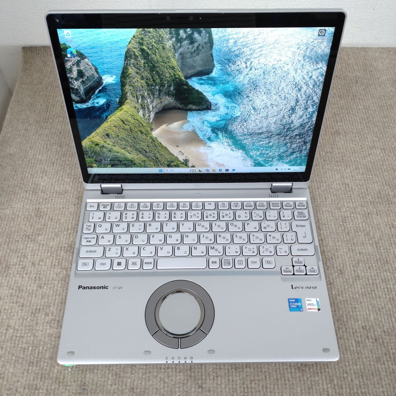 美品】Panasonic CF-QV1 Core i5 16GB SSD256GB Win11 - メルカリ
