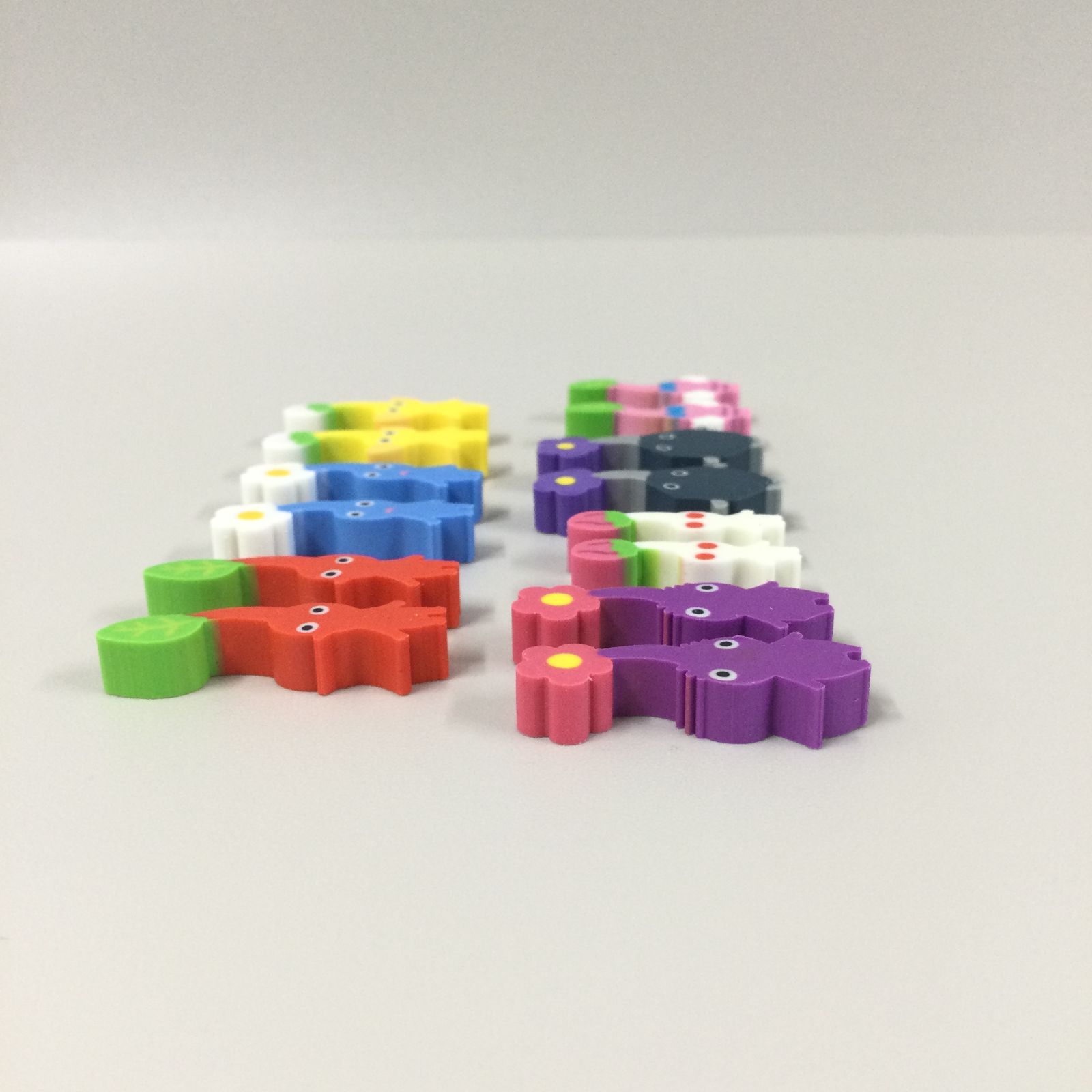 d309【新品・未使用品】ピクミン3 デラックス つめつめ消しゴム