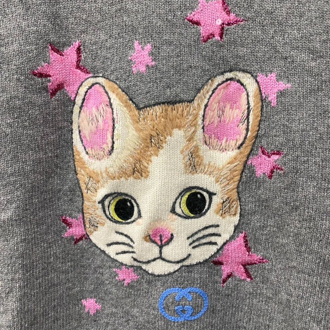 GUCCI グッチ×ヒグチユウコ コラボ ニットセーター インターロッキング
