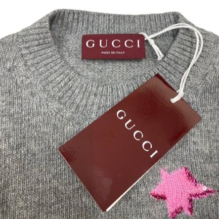 GUCCI グッチ×ヒグチユウコ コラボ ニットセーター インターロッキング
